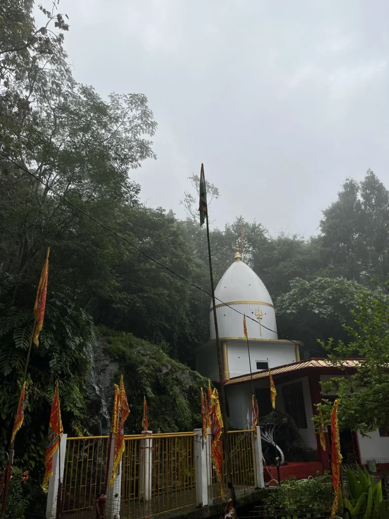 Mahadev Dhaam, the temple of Lord Shiva, just a short walk away